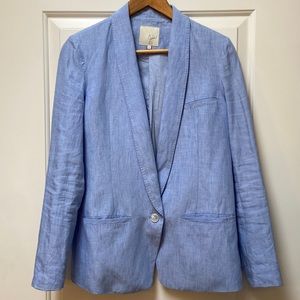 Joie blazer, great collection, linen, size 8